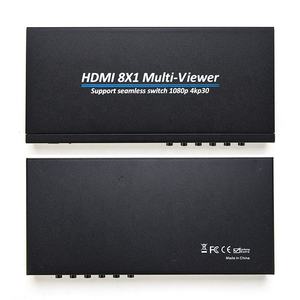 <strong>HDMI</strong> <strong>Switch</strong> 4K 1080P <strong>8</strong> in 1 Out <strong>HDMI</strong> <strong>Switch</strong> 8x1 <strong>HDMI</strong> Seamless Quad Multi-Viewer Switcher With Remote Control for TV - Product Image 2