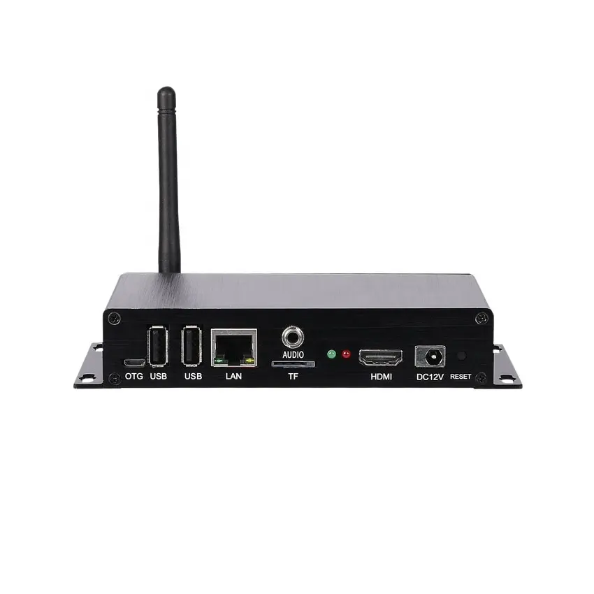 Model Q-400 Penggunaan Komersial Mini Cloud Digital Signage Player Berbasis Android untuk Bisnis Ritel Iklan Layar Dalam Ruangan