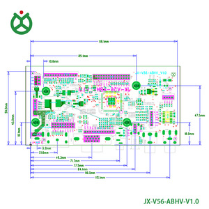 Módulo controlador LCD AV VGA USB para entrada HD MI BNC LVDS con resolución de monitor de pantalla de 1920*1080P y reproductor USB incluido