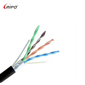 CAT5e FTP cavo Ethernet 26AWG soluzione di rete per uffici domestici con conduttore di rame e isolamento in PVC schermato - Product Image 4