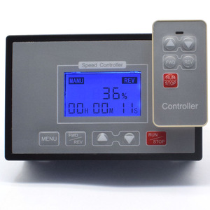 LCD Intelligente Display Digitale 0 ~ 100% regolabile 60A PWM DC Regolatore di Velocità del Motore di Temporizzazione Reversibile di controllo Remoto 12V 24V 36V 48V - Product Image 3