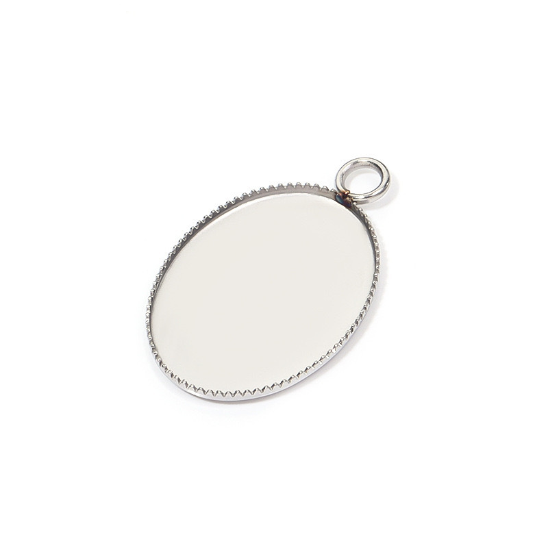 13*18mm ovale denté