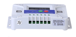 12V 24V 20a 30a 50a 60a Cargador Manual Pantalla LCD Farola Inteligente PWM Sistema de controlador de carga solar - Product Image 6