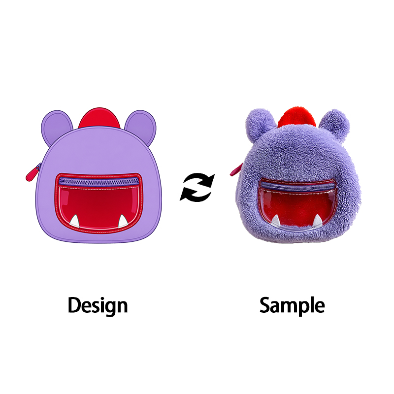 Custom Plush Coin Purse