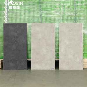 Sert Pvc plastik slat Spc vinil mermer döşeme 