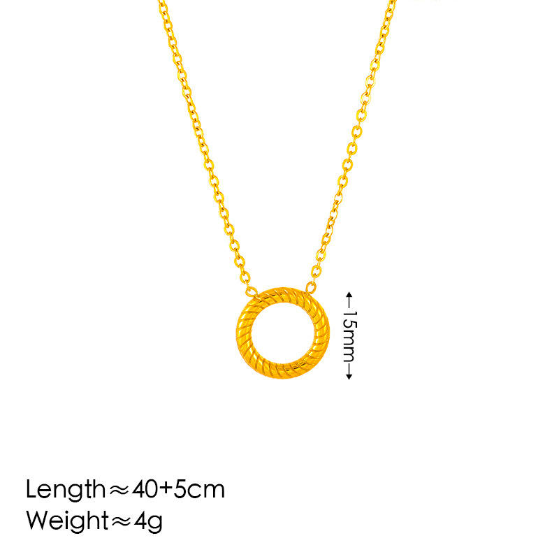 collier en or