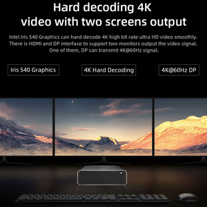 2020 New CHUWI CoreBox X Mini PC Gaming PC 4K Intel Core i7 8GB RAM 256GB ROM 2L OS Windows 10 / Linux 2.4G/5G Computers PC - Product Image 4