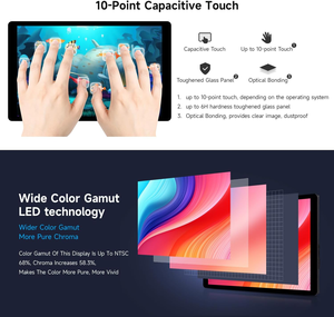 Aismart link für Waves hare 1280*800 7 Zoll DSI Capac itive Touch Display 2, kompatibel mit Raspberry Pi 5/4B/3B/CM3/3/4 - Product Image 3