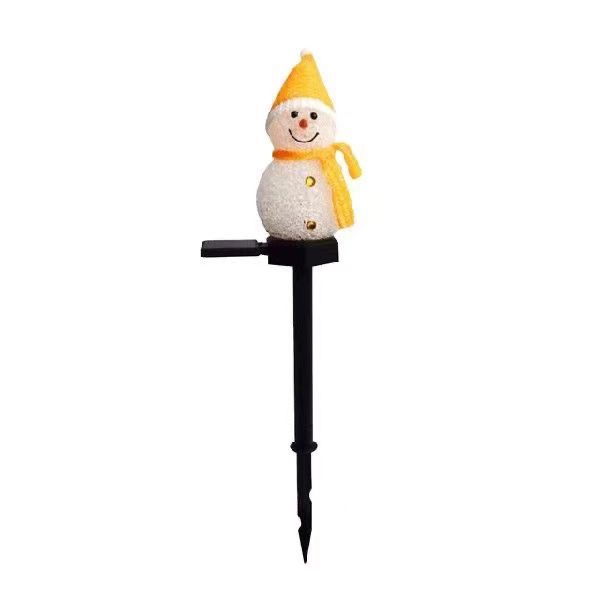 Bonhomme de neige-orange