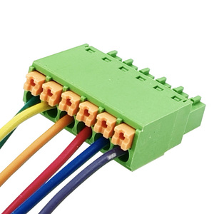 3.5MM <strong>Spring</strong> Thin Press Plug-in <strong>Terminal</strong> <strong>Block</strong> - Product Image 3
