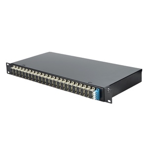 24ポート1UScデュプレックス48コアラックマウント光メタルODFファイバーパッチLUIFMSパネル - Product Image 1