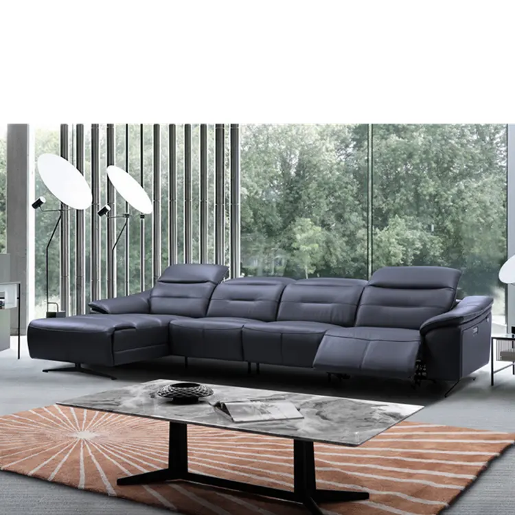 Sofá sexual seccional Real Popular, venta al por mayor, color blanco, conjunto de sofás en forma de L, funcional, sofás Louis Xv, tapicería, Tv de cuero