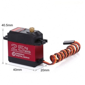 DS3225MG güncelleme RC Servo 25KG tam Metal dişli dijital Servo Baja Servo su geçirmez 180 / 270 derece için 1/8 1/10 1/12 RC arabalar - Product Image 5