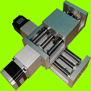 Actuador de movimiento de etapa lineal CNC, eje X Y Z, riel deslizante lineal, mesa deslizante cruzada de aleación de aluminio, guía de riel lineal para CNC