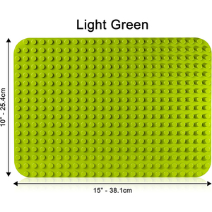 Büyük yapı taşları taban plakaları tüm büyük marka ile uyumlu, masa kullanımı için 15 "x 10" inşaat tuğlaları, kök öğrenme - Product Image 3