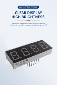 Hoch helle LED Elektronische 4-stellige digitale Röhren anzeige Licht zeichen zeigt Produkt an - Product Image 5