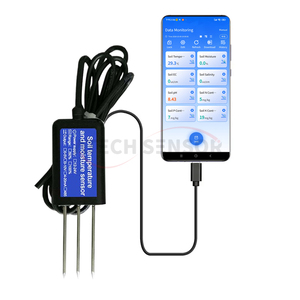 Bodentemperatur-Feuchtigkeit sensor Bestseller wasserdichter Boden temperatur-und Feuchtigkeit tester Bodens ensor - Product Image 1