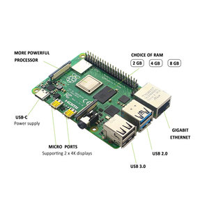 Himbeer Pi 4 8GB 4GB Kit Himbeer Pi 4 Modell B Starter komplette Kits mit Fabrik preisen Himbeer Pi 4 B Computer Heißer Verkauf - Product Image 4
