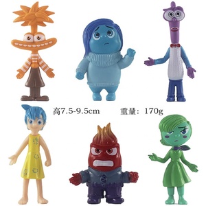 DOULUO yeni varış içinde Out 2 şekil Anime sevinç üzüntü kızgın eylem heykelcik korku tiksinme kitleri koleksiyon Model oyuncak hediye - Product Image 1