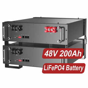 磷酸铁锂电池太阳能系统电源服务器机架51.2V 100Ah 200Ah BMS LiFePO4锂电池5kWh 10kWh