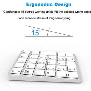 2.4 GHz Financial Accounting Number <strong>Keyboard</strong> <strong>Numeric</strong> Keypad Rechargeable Wireless <strong>Keyboard</strong> Digital for Laptop Computer