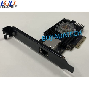 10Gbps RJ45 Port PCI-E 4X Server scheda di rete Gaming Computer 10000Mbps Ethernet PCIE Lan carte AQC113C dissipatore di calore con ventola RGB - Product Image 2