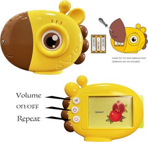 Máquina de aprendizaje de tarjetas Flash rusas, 60 Uds., alfabeto ruso, palabras de vocabulario, libros básicos para principiantes, regalos para niños - Product Image 4