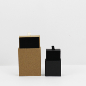 Hộp Giấy Kraft Hộp Bao Bì Tùy Chỉnh Logo Dài Trượt Ra Ngăn Kéo Hộp Cho Vòng Cổ - Product Image 6