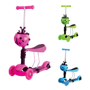 Nhà Máy Trẻ Em Đồ Chơi T Thanh Ánh Sáng Bánh Xe Patinete Xe Tay Ga 3 Bánh Xe Đa Chức Năng Tự Cân Bằng Xe Tay Ga - Product Image 2