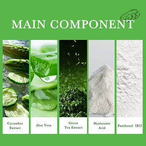 Marque privée Refroidissement Apaisant Sous Les Yeux Patchs Enlever Les Poches Cernes Ridules Concombre Detox Hydra Gel Coussinets Pour Les Yeux - Product Image 5