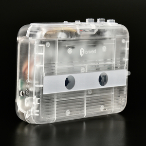 透明外壳蓝牙盒式录音机便携式独立蓝牙盒式录音机MP3播放器调频收音机发射机 - Product Image 3