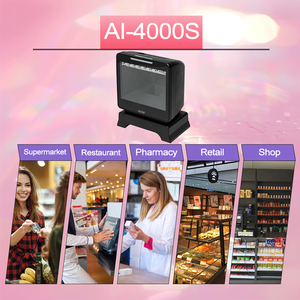 AIXW lettore universale di codici a barre durevole Desktop QR 2D con ampia compatibilità per Software di inventario dei sistemi POS - Product Image 5
