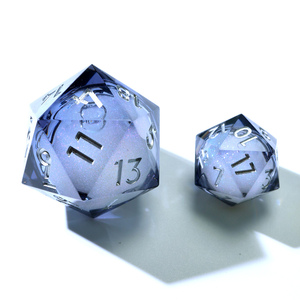 50Mm Chonk D20 Hars Grote Vloeistof Dnd Rpg Dobbelstenen Voor Tafelspel Bord Veelvlakkige Vorm 1e Editie D20 - Product Image 4