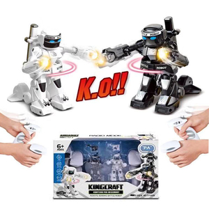 Robot de boxeo de alta calidad para niños, robot de combate rc de 2,4G, con luz y sonido - Product Image 5