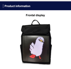 New Type Factory Großhandel Custom ized Wasserdicht Smart Led Display Rucksack App Controlled Programmable Custom Bulk Rucksack - Product Image 5