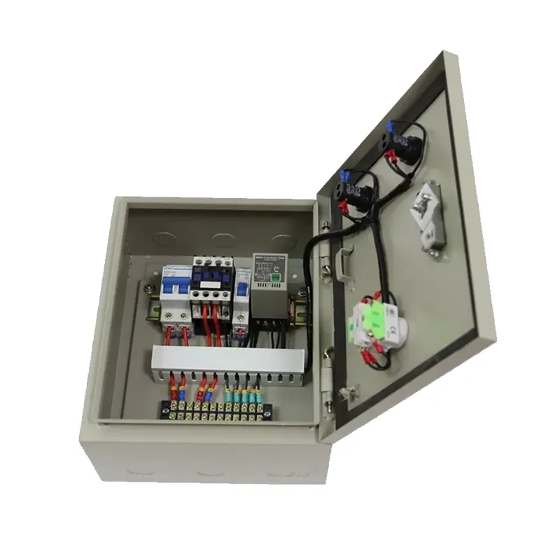 Armoire de boîte de Distribution électrique de vente directe d'usine armoires de commande personnalisées de PLC de VFD