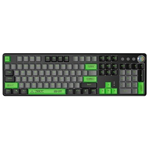 Teclado mecánico para Tarantula F2088Pro, teclado para juegos de colores coordinados de alto valor con perillas magnéticas de modo dual - Product Image 1