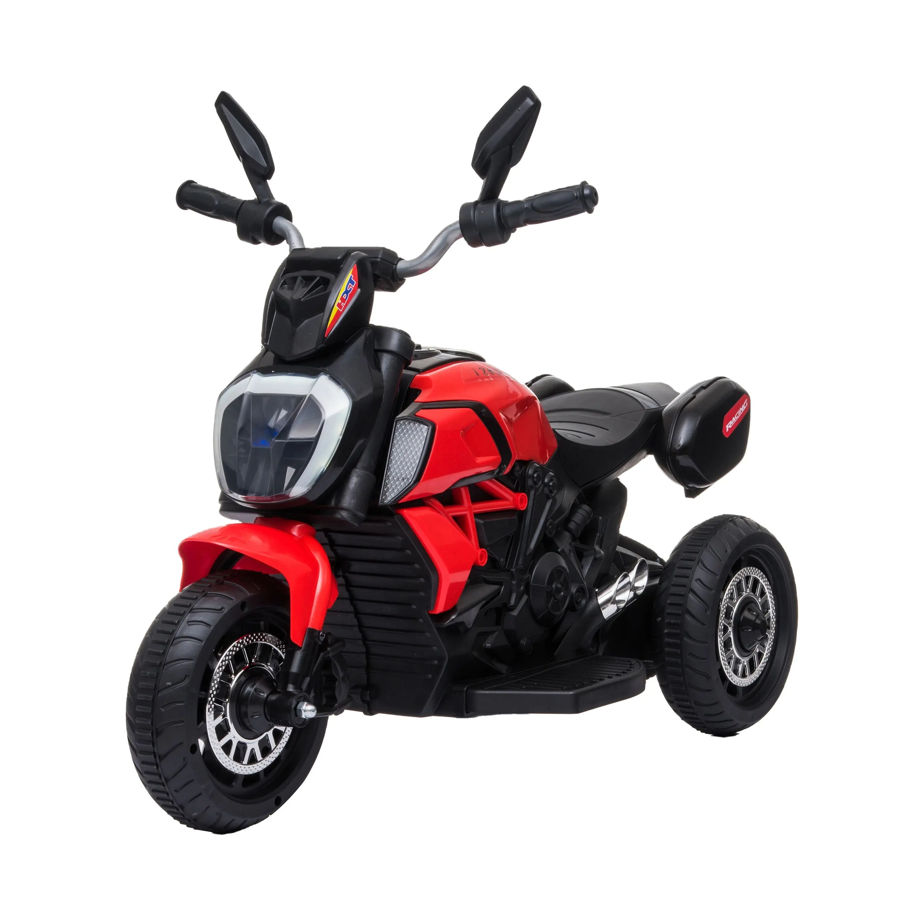 बच्चों सवारी पर खिलौना कार बच्चों मोटरबाइक मोटरसाइकिल इलेक्ट्रिक स्कूटर मोटर साइकिल 6V बैटरी संचालित खिलौना ट्राइक