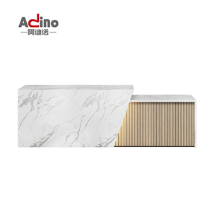 Modern Office Reception <strong>Table</strong> Design <strong>Counter</strong> Front Desk Reception Desks Front Receptionist Desk Office Furniture <strong>Rectangular</strong> - Product Image 5