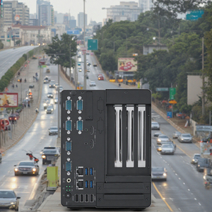 Advantech-Ordenador industrial EN50155 I3/i5/i7/i9, IPC para IoT, sistema de monitoreo, PC de caja sin ventilador integrado para el tráfico en carretera