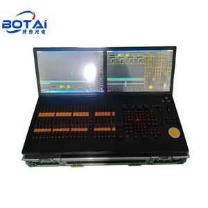 Полноразмерный Контроллер освещения BOTAI DMX512, беспроводной пульт дистанционного управления с программируемыми фрейдерами, дизайн черного коня - Product Image 1