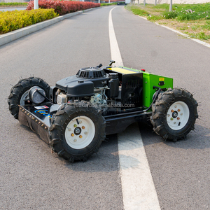 芝刈り機4x4芝刈り機コードレスリモコンガソリン庭用草切断機 - Product Image 5