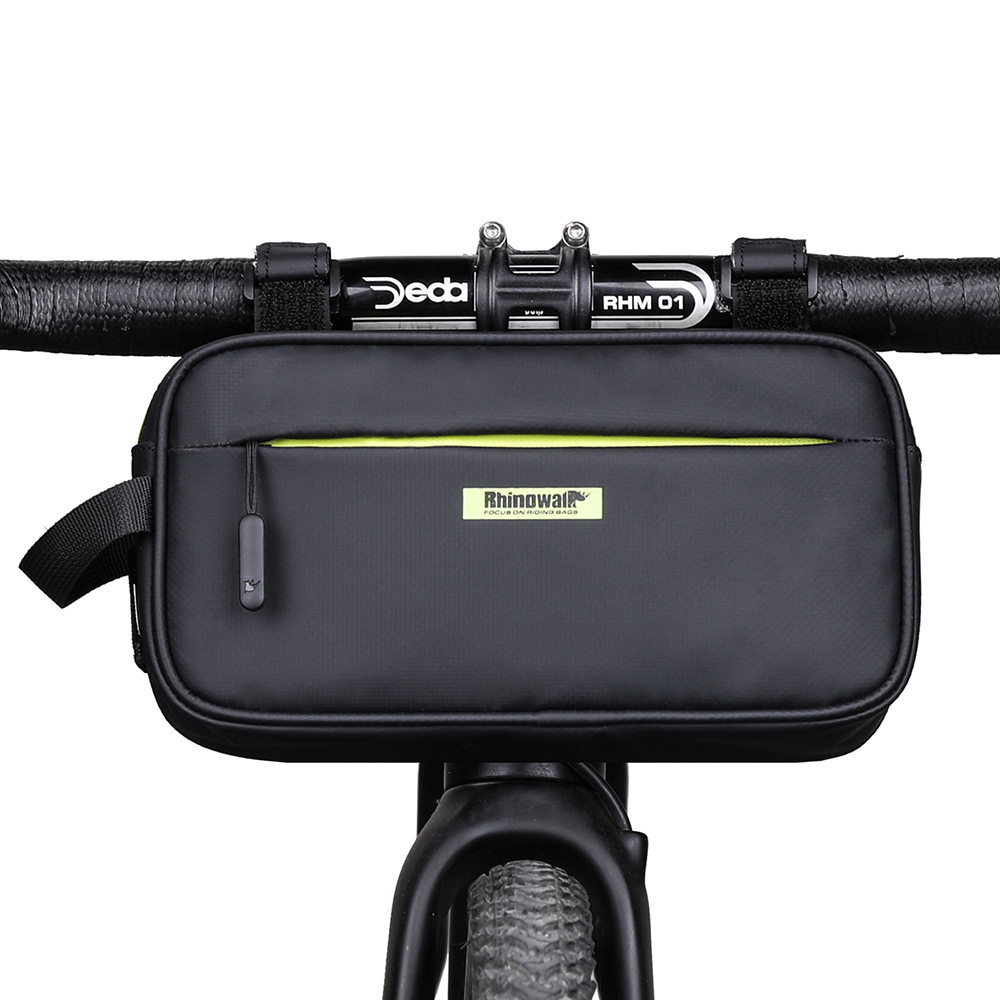 Matte black with green zipper