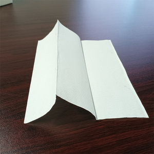Branded Unbleached <strong>V</strong> Fold Paper Towel White Color Compostable Hand Towel Dispenser Interleaved <strong>Interfolded</strong> Tissue Paper Towel - Product Image 2