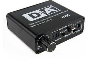 Fibra óptica digital Coaxial Analógico Perilla giratoria de 5,1 canales Convertidor digital a analógico con decodificación variable - Product Image 2