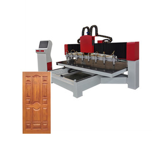 Kit cnc de enrutador de madera de alta configuración, con 4 ejes de rotación para puerta de madera
