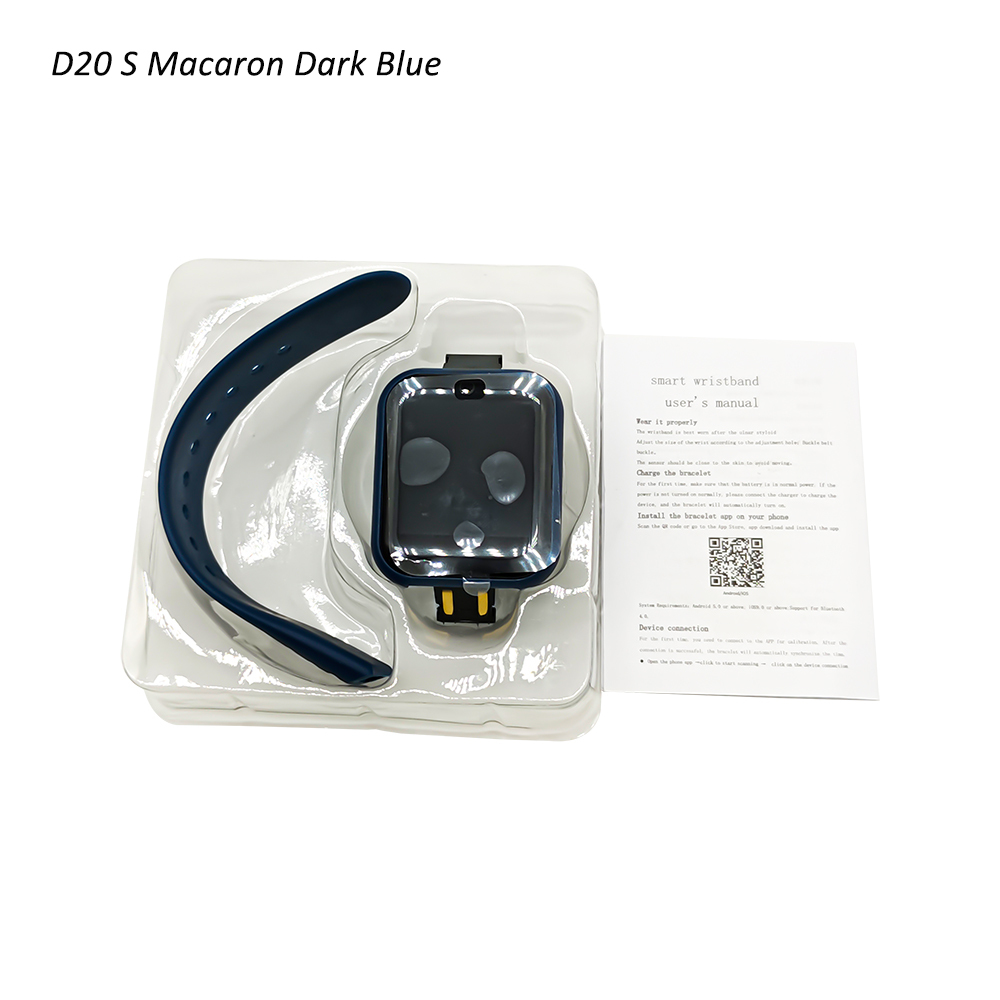 macarron dark blue
