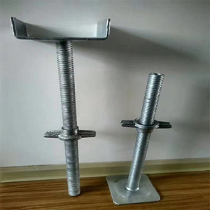 天津惠来提供镀锌可调千斤顶底座脚手架丝杠基地杰克和配件 - Product Image 4