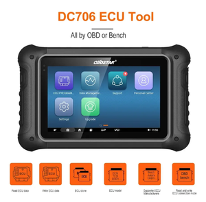 OBDSTAR DC706 ECU <strong>Programming</strong> Tools A/ B/ <strong>C</strong> Version for Car and Motorcycle ECM/ TCM/ BODY Clone by OBD or BENCH 3 Choose 1 - Product Image 2