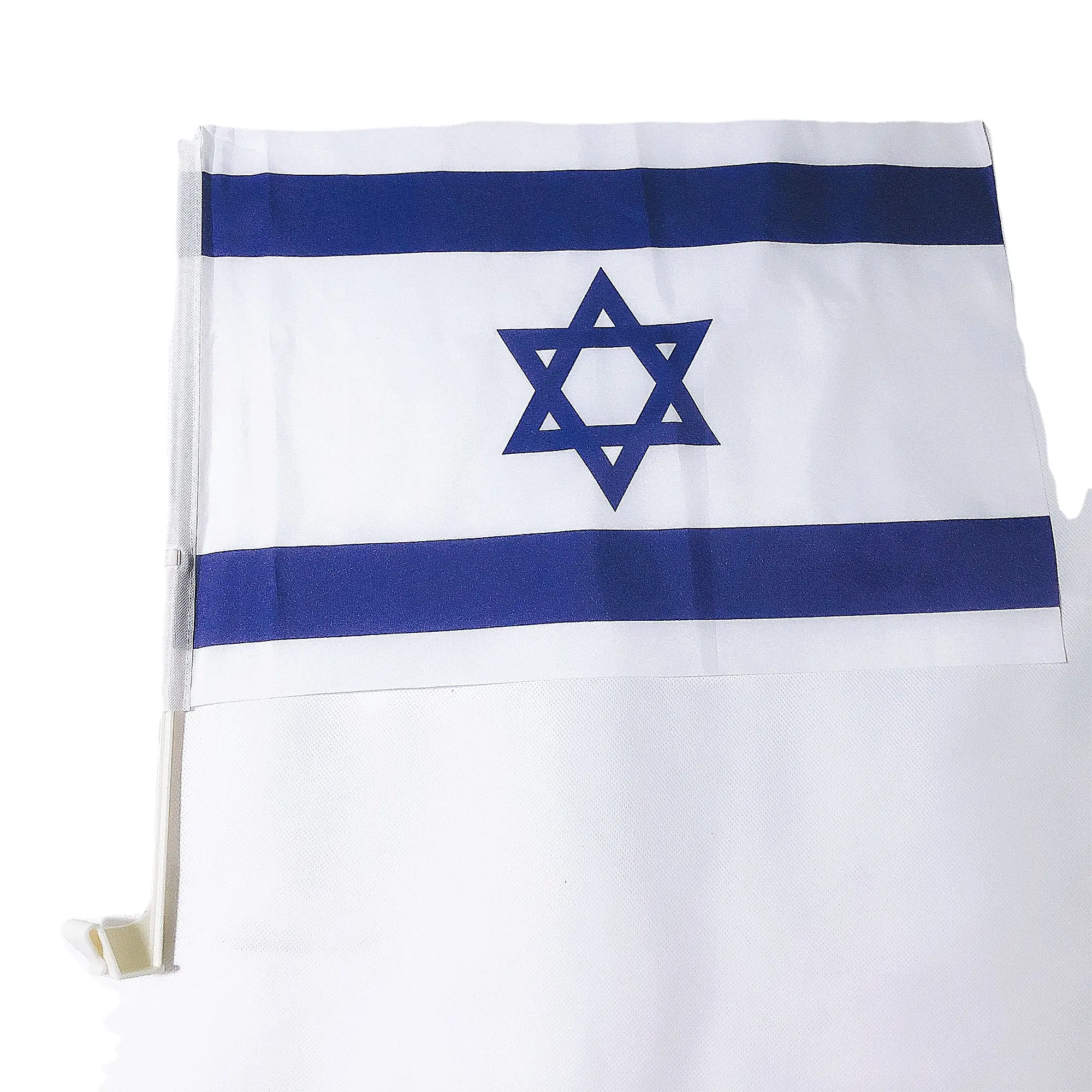 Bandiera della copertura dello specchio dell'automobile della bandiera della finestra dell'auto israeliana di alta qualità personalizzata